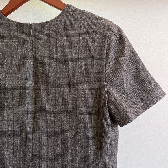 Aritzia Babaton Grey Wool and Cashmere Sheath Dress - Picture 5 of 7